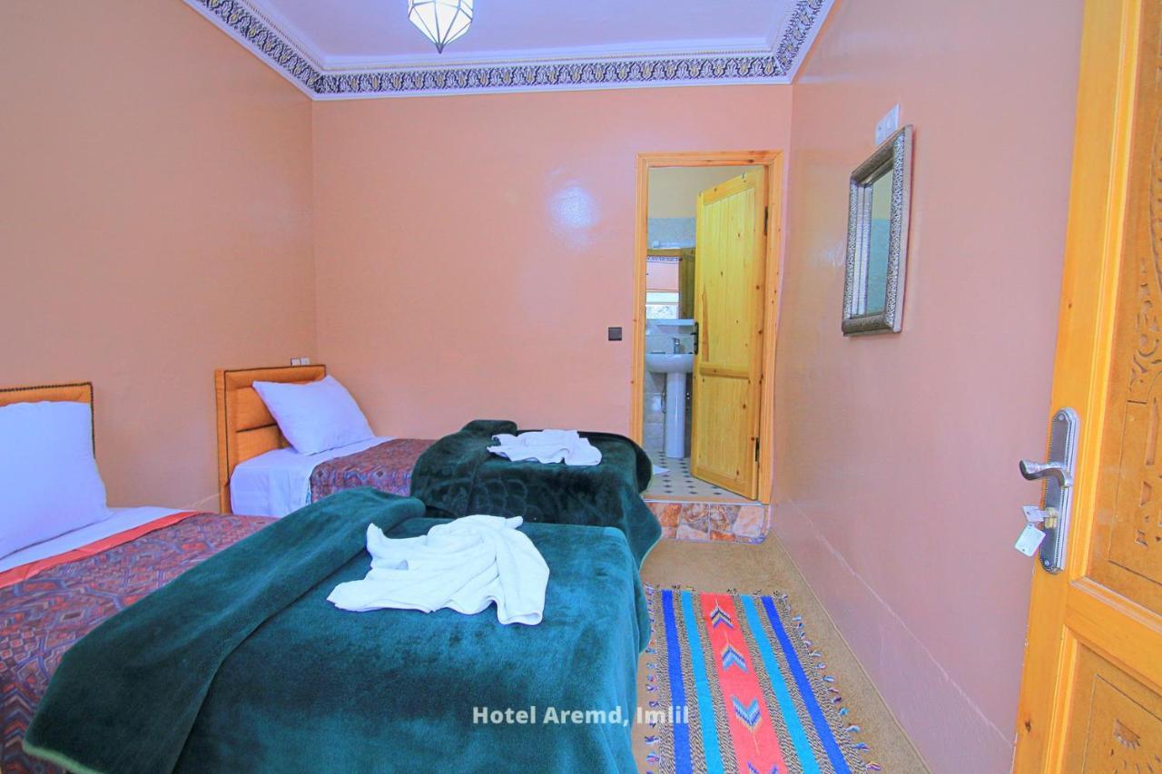 Hotel Aremd - Aroumd Imlil Route Du Toubkal Eksteriør billede