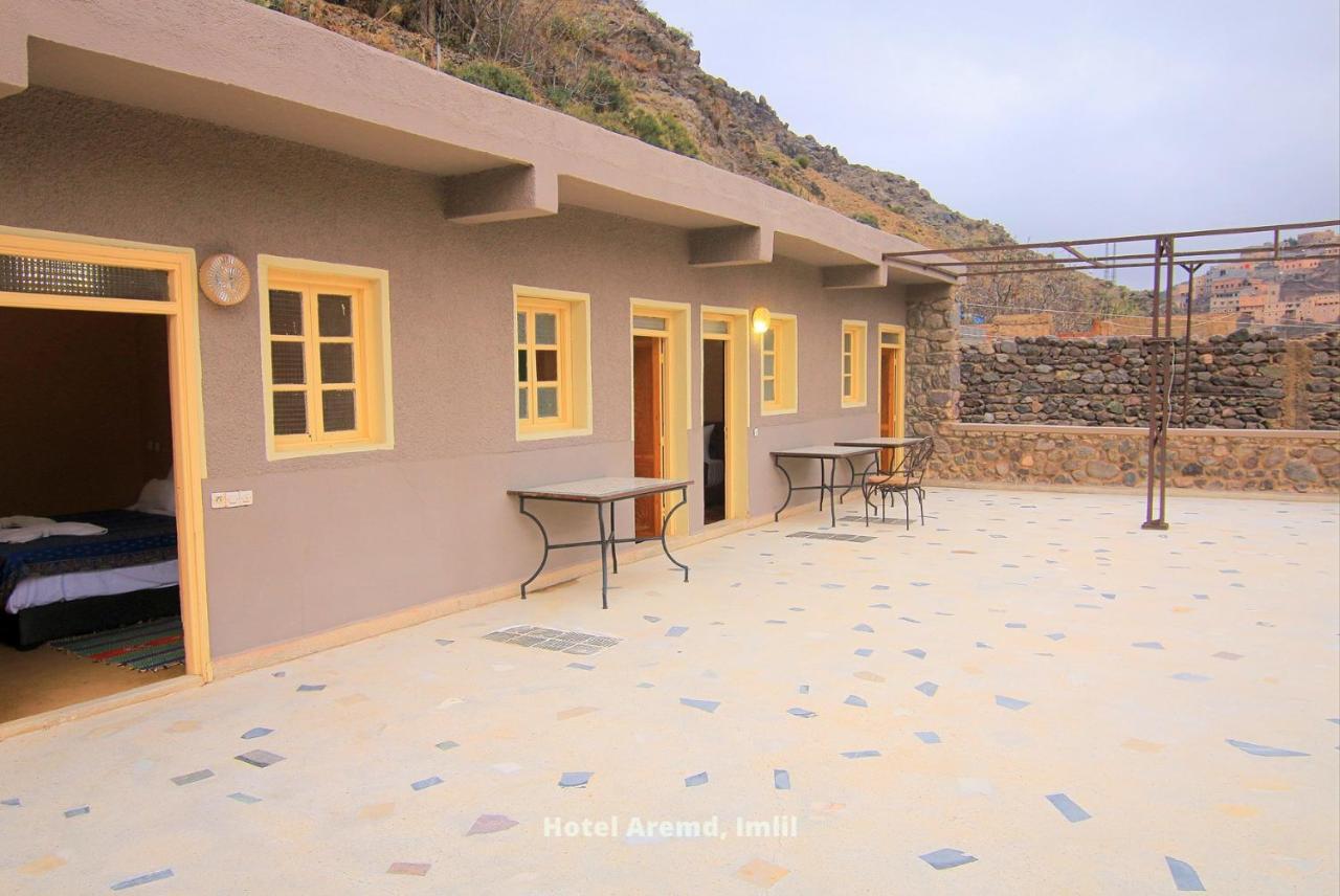 Hotel Aremd - Aroumd Imlil Route Du Toubkal Eksteriør billede