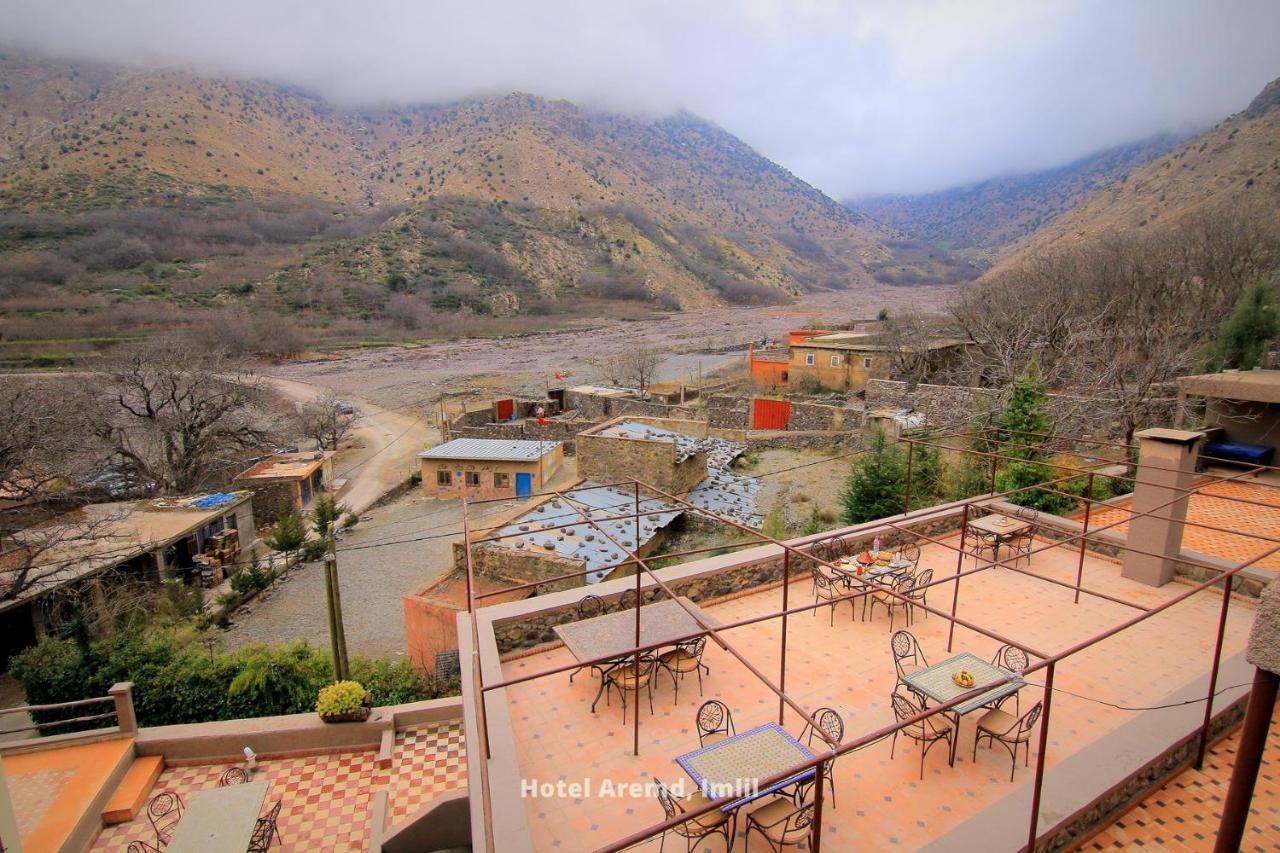 Hotel Aremd - Aroumd Imlil Route Du Toubkal Eksteriør billede