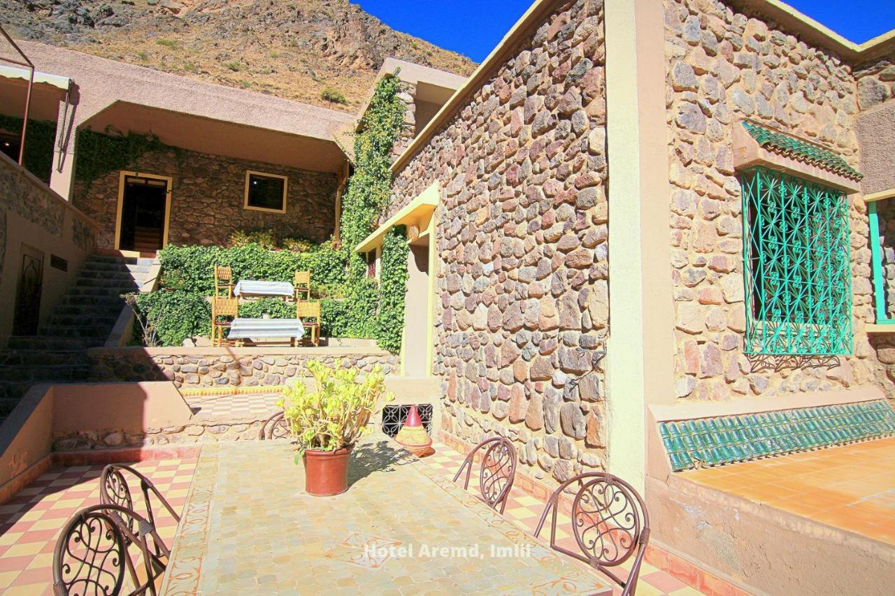 Hotel Aremd - Aroumd Imlil Route Du Toubkal Eksteriør billede