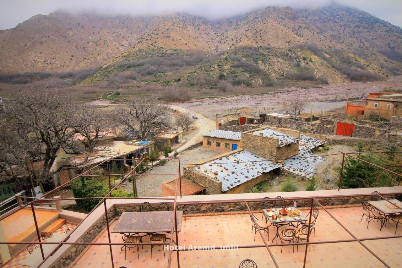 Hotel Aremd - Aroumd Imlil Route Du Toubkal Eksteriør billede