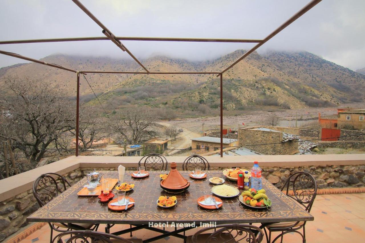 Hotel Aremd - Aroumd Imlil Route Du Toubkal Eksteriør billede