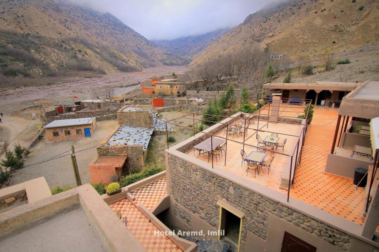 Hotel Aremd - Aroumd Imlil Route Du Toubkal Eksteriør billede