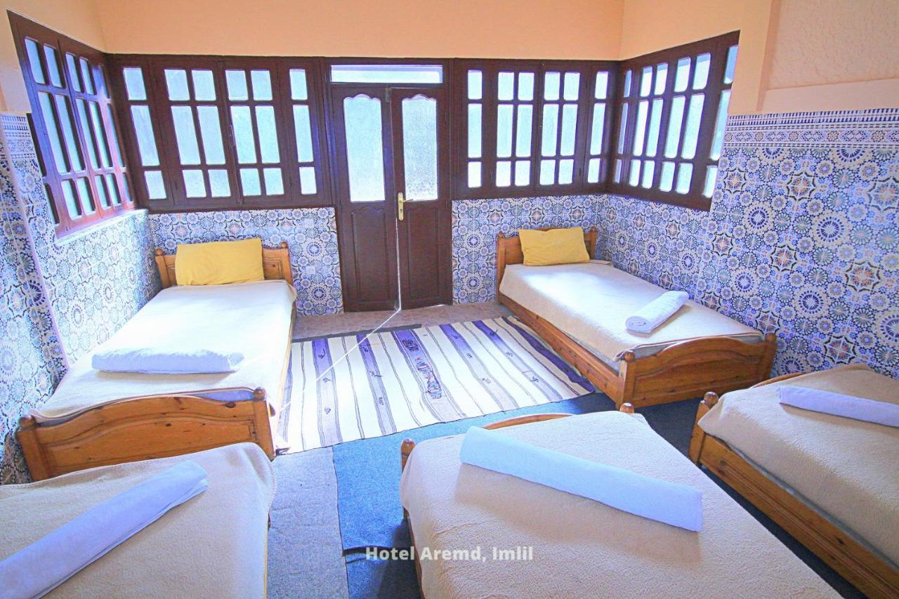 Hotel Aremd - Aroumd Imlil Route Du Toubkal Eksteriør billede