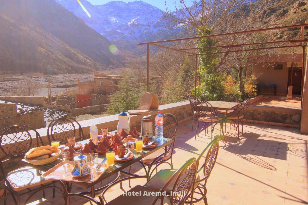 Hotel Aremd - Aroumd Imlil Route Du Toubkal Eksteriør billede