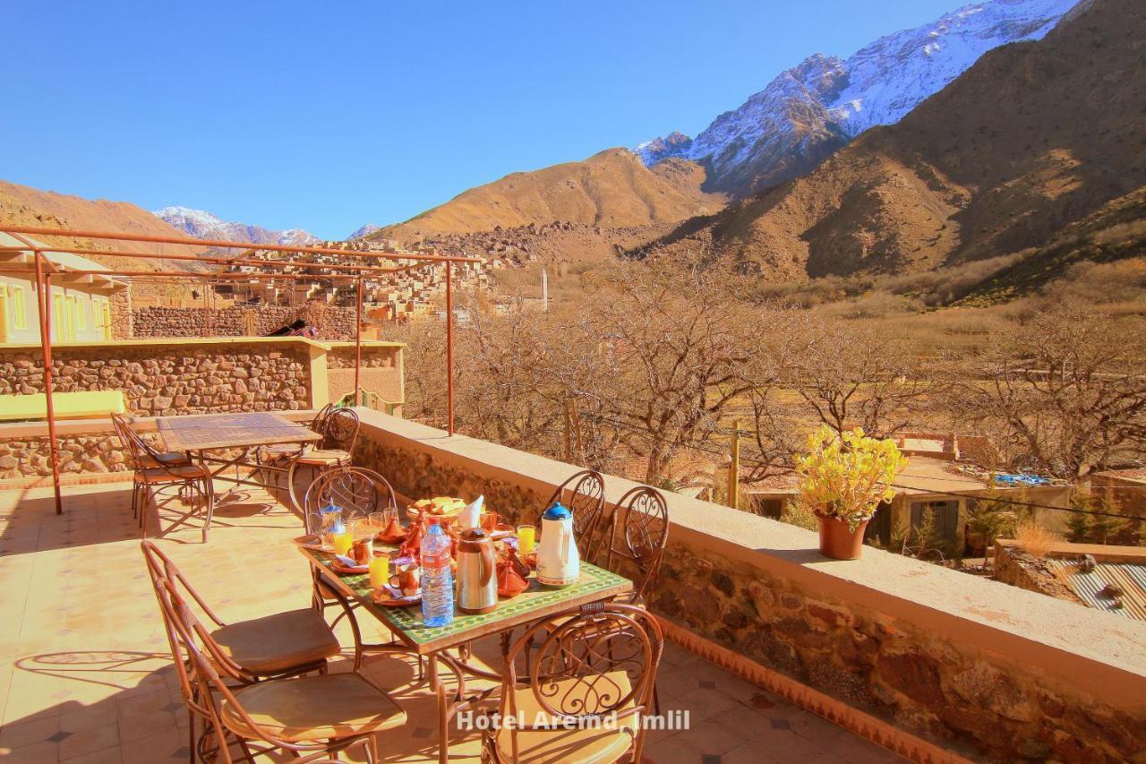 Hotel Aremd - Aroumd Imlil Route Du Toubkal Eksteriør billede