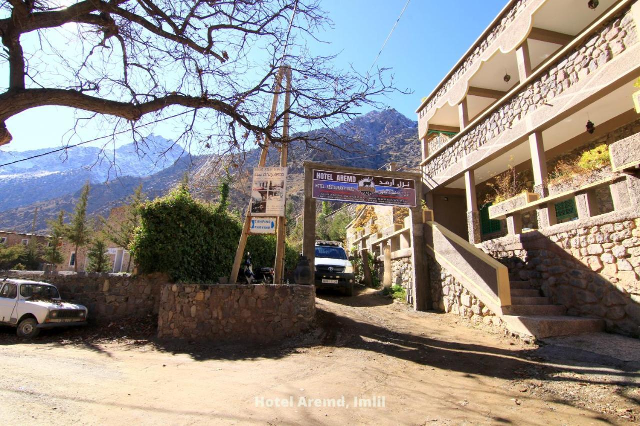 Hotel Aremd - Aroumd Imlil Route Du Toubkal Eksteriør billede